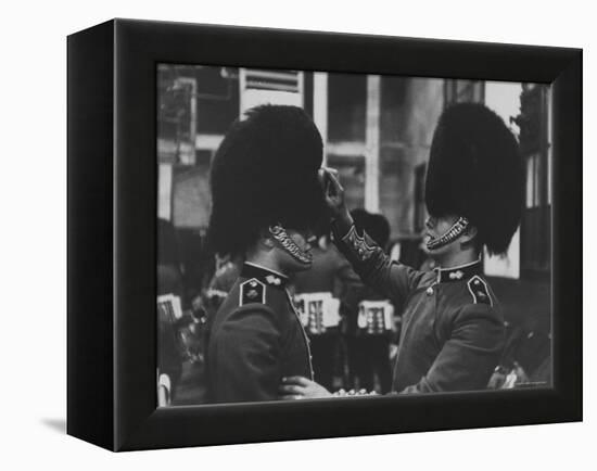 Grenadier Guards Checking Their Uniforms-Yale Joel-Framed Premier Image Canvas