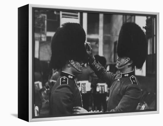 Grenadier Guards Checking Their Uniforms-Yale Joel-Framed Premier Image Canvas