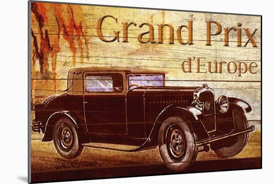 Grend Prix d'Europe-Kate Ward Thacker-Mounted Giclee Print