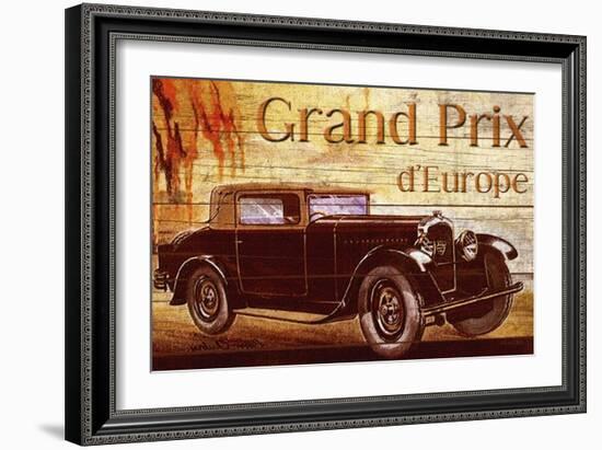 Grend Prix d'Europe-Kate Ward Thacker-Framed Giclee Print