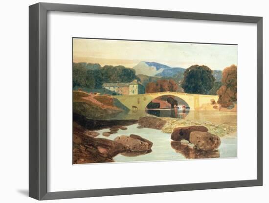 Greta Bridge, Yorkshire, 1810-John Sell Cotman-Framed Premium Giclee Print