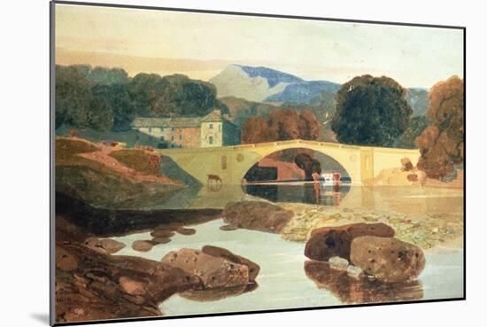 Greta Bridge, Yorkshire, 1810-John Sell Cotman-Mounted Premium Giclee Print