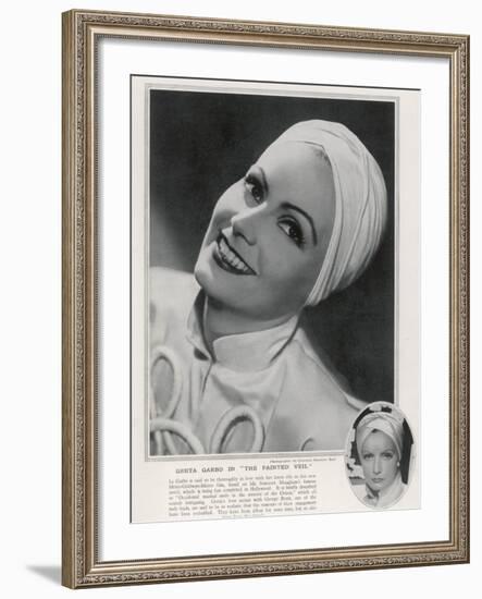 Greta Garbo (1905-1990)-null-Framed Photographic Print