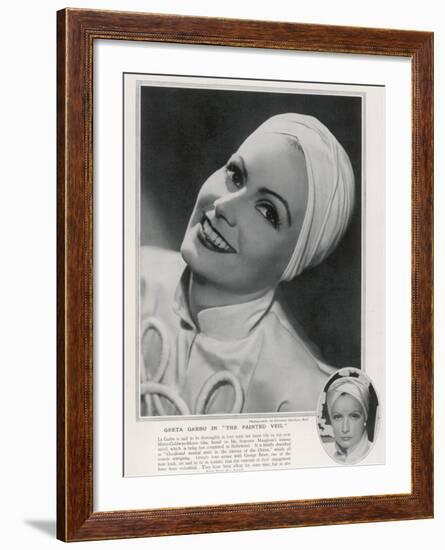 Greta Garbo (1905-1990)-null-Framed Photographic Print