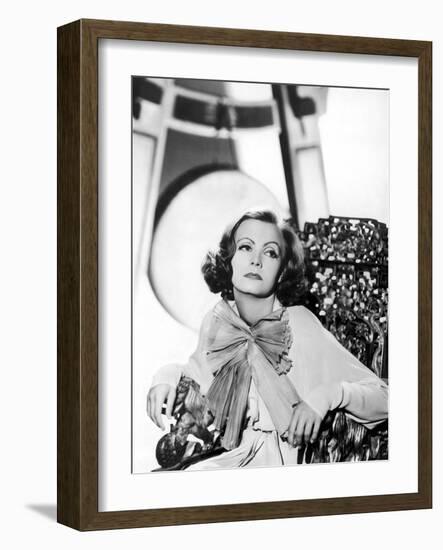 Greta Garbo Hollywood, 1932 (b/w photo)-null-Framed Photo