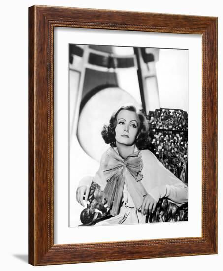 Greta Garbo Hollywood, 1932 (b/w photo)-null-Framed Photo