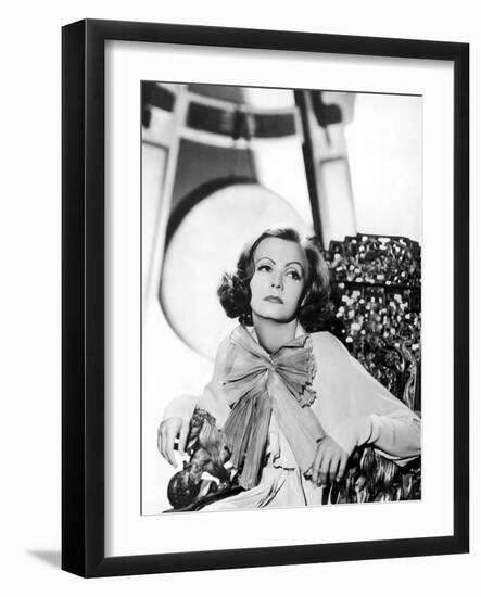 Greta Garbo Hollywood, 1932 (b/w photo)-null-Framed Photo