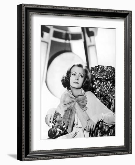 Greta Garbo Hollywood, 1932 (b/w photo)-null-Framed Photo