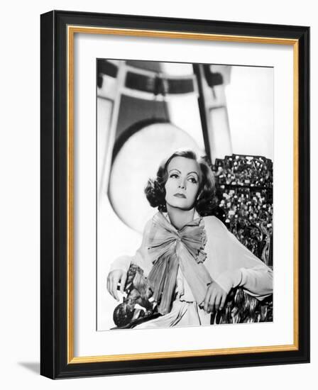 Greta Garbo Hollywood, 1932 (b/w photo)-null-Framed Photo