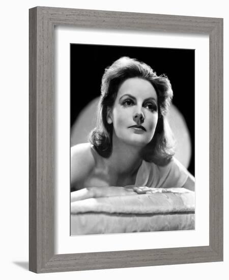 Greta Garbo Hollywood, 1941 (b/w photo)-null-Framed Photo