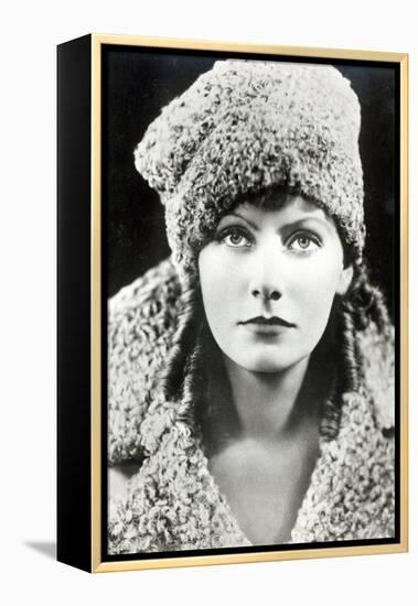Greta Garbo in the Role of Anna Karenina (B/W Photo)-American Photographer-Framed Premier Image Canvas