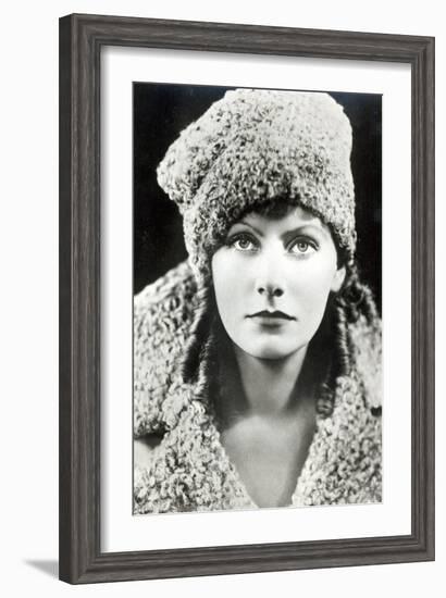 Greta Garbo in the Role of Anna Karenina (B/W Photo)-American Photographer-Framed Giclee Print