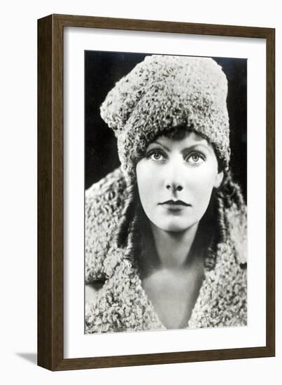 Greta Garbo in the Role of Anna Karenina (B/W Photo)-American Photographer-Framed Giclee Print