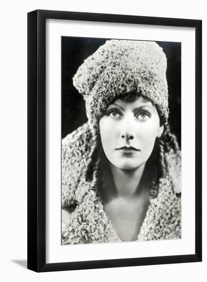 Greta Garbo in the Role of Anna Karenina (B/W Photo)-American Photographer-Framed Giclee Print