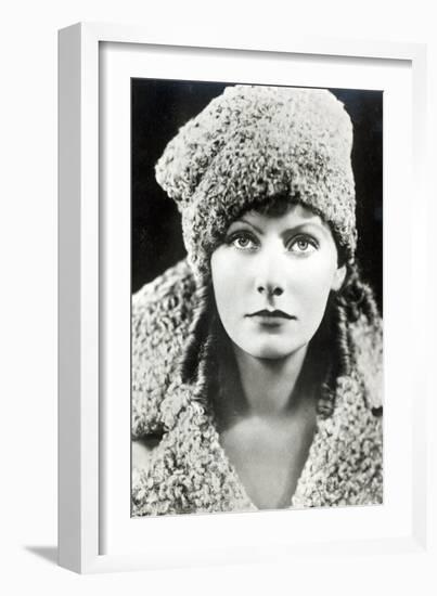 Greta Garbo in the Role of Anna Karenina (B/W Photo)-American Photographer-Framed Giclee Print