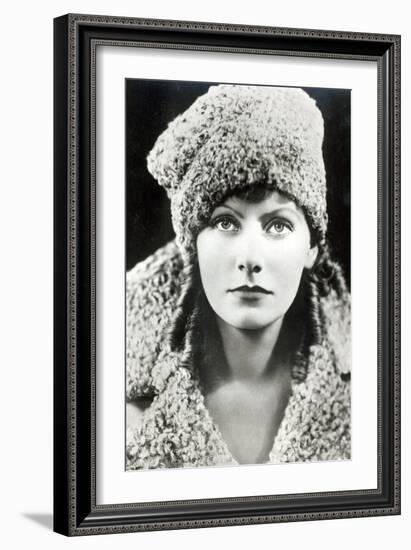 Greta Garbo in the Role of Anna Karenina (B/W Photo)-American Photographer-Framed Giclee Print