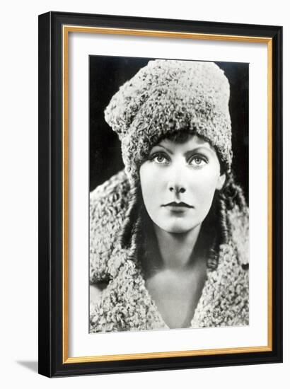 Greta Garbo in the Role of Anna Karenina (B/W Photo)-American Photographer-Framed Giclee Print