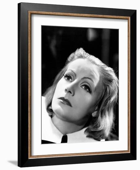 Greta Garbo. "Queen Christina" 1933, Directed by Rouben Mamoulian-null-Framed Photographic Print