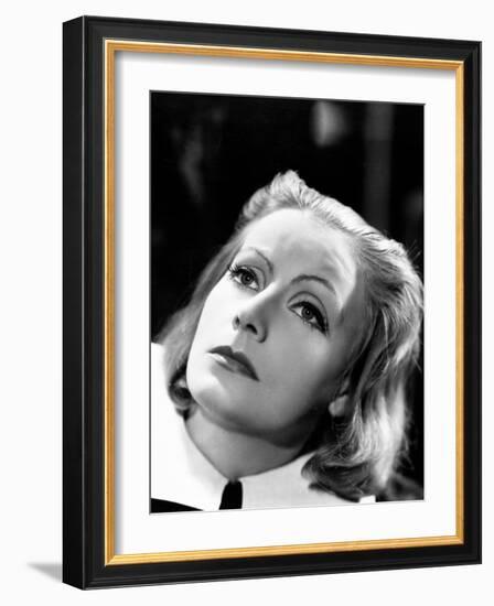 Greta Garbo. "Queen Christina" 1933, Directed by Rouben Mamoulian-null-Framed Photographic Print