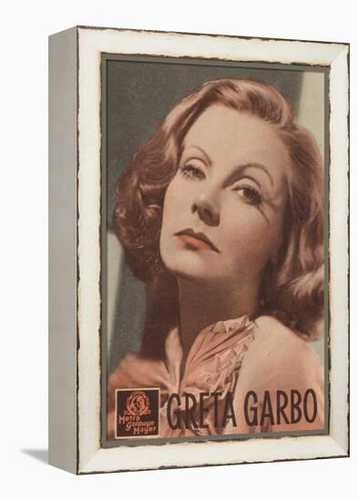 Greta Garbo, Swedish Actress and Film Star-null-Framed Premier Image Canvas