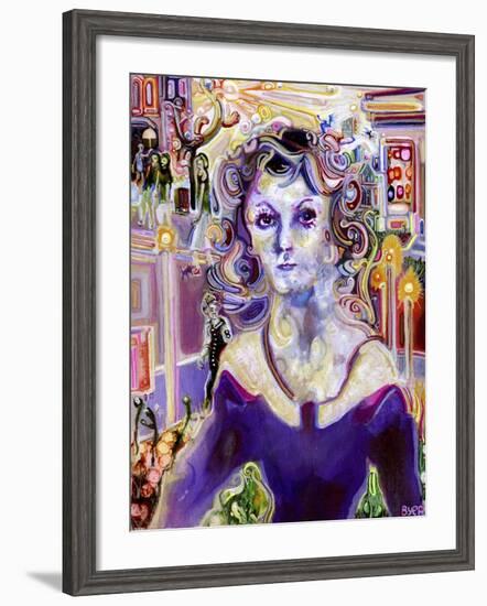 Greta Garbo-Josh Byer-Framed Giclee Print