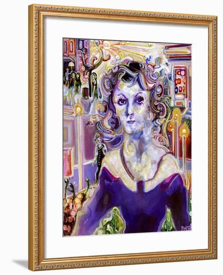 Greta Garbo-Josh Byer-Framed Giclee Print