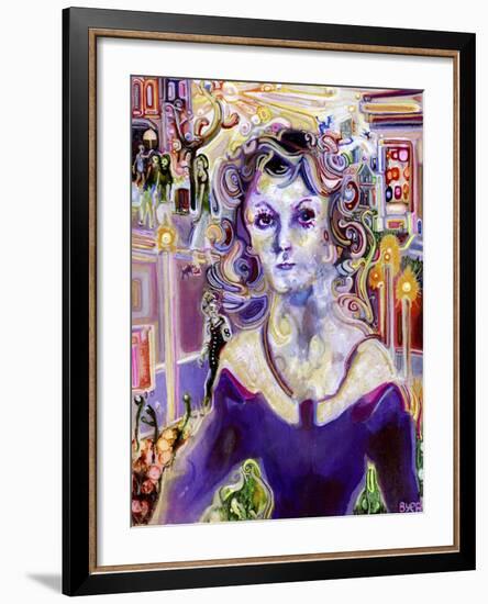 Greta Garbo-Josh Byer-Framed Giclee Print