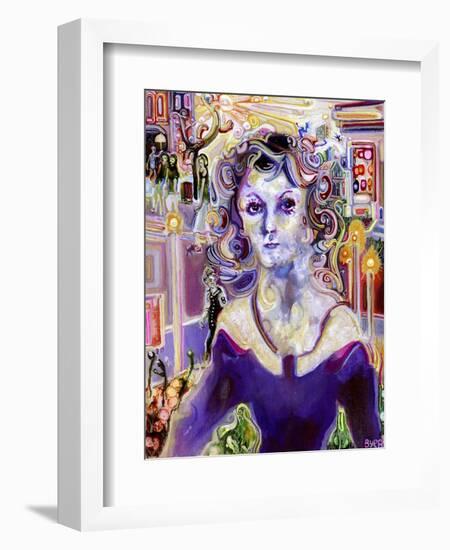 Greta Garbo-Josh Byer-Framed Giclee Print