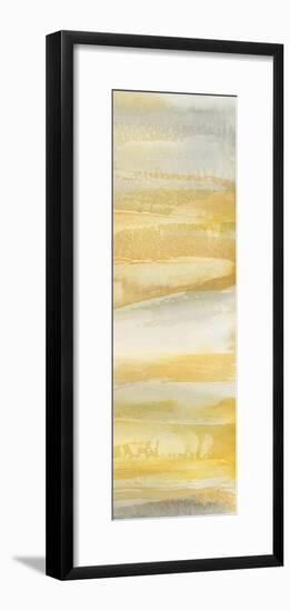 Grey and Gold III-Chris Paschke-Framed Art Print