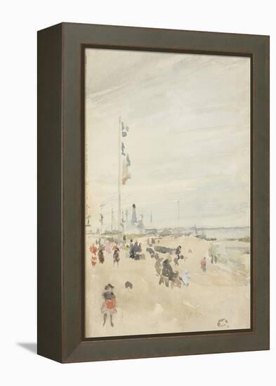 Grey and Pearl: Bank Holiday Banners, 1883-84-James Abbott McNeill Whistler-Framed Premier Image Canvas