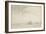 Grey and Silver - North Sea, C.1884-James Abbott McNeill Whistler-Framed Giclee Print