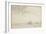 Grey and Silver - North Sea, C.1884-James Abbott McNeill Whistler-Framed Giclee Print