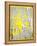 Grey and Yellow Abstract Art Painting-T30Gallery-Framed Stretched Canvas