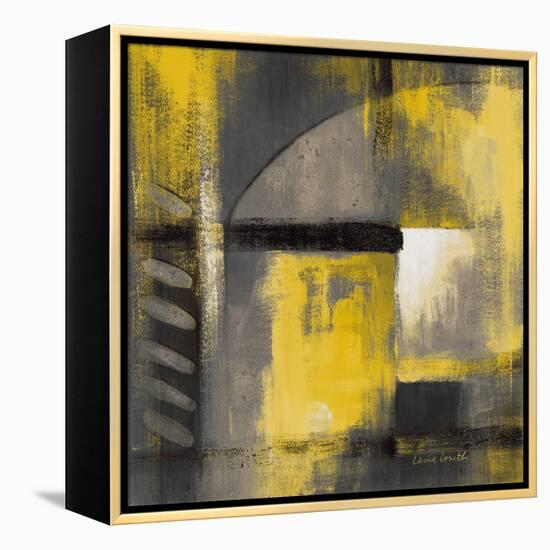 Grey and Yellow Soiree I-Lanie Loreth-Framed Stretched Canvas