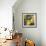 Grey and Yellow Soiree I-Lanie Loreth-Framed Art Print displayed on a wall