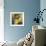 Grey and Yellow Soiree I-Lanie Loreth-Framed Art Print displayed on a wall