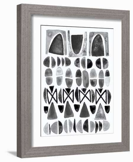 Grey Arches I-Nikki Galapon-Framed Art Print