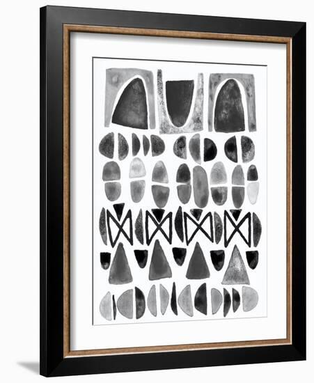 Grey Arches I-Nikki Galapon-Framed Art Print