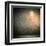 Grey Background Image With Music Note Symbols-Sergey Nivens-Framed Art Print