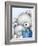 Grey Bears Father’s Day-MAKIKO-Framed Giclee Print