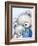 Grey Bears Father’s Day-MAKIKO-Framed Giclee Print