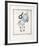 Grey Cat-Donald Saff-Framed Limited Edition