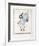 Grey Cat-Donald Saff-Framed Limited Edition