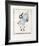 Grey Cat-Donald Saff-Framed Limited Edition