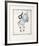 Grey Cat-Donald Saff-Framed Limited Edition