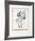 Grey Cat-Donald Saff-Framed Limited Edition