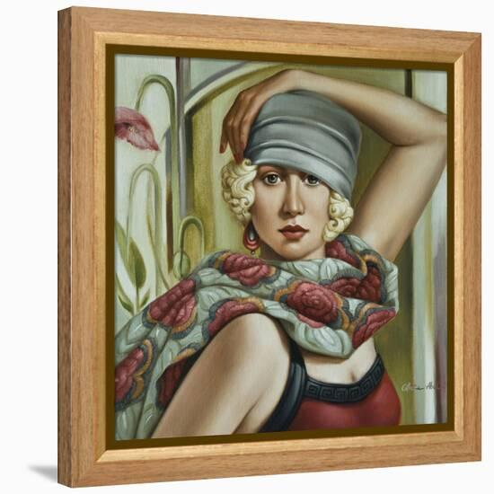 Grey Cloche-Catherine Abel-Framed Premier Image Canvas