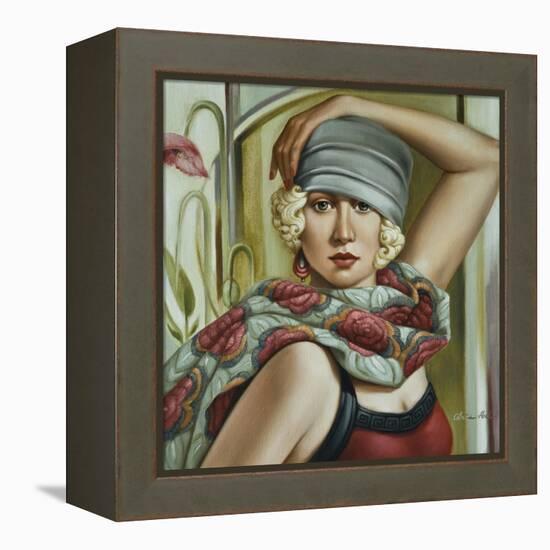 Grey Cloche-Catherine Abel-Framed Premier Image Canvas