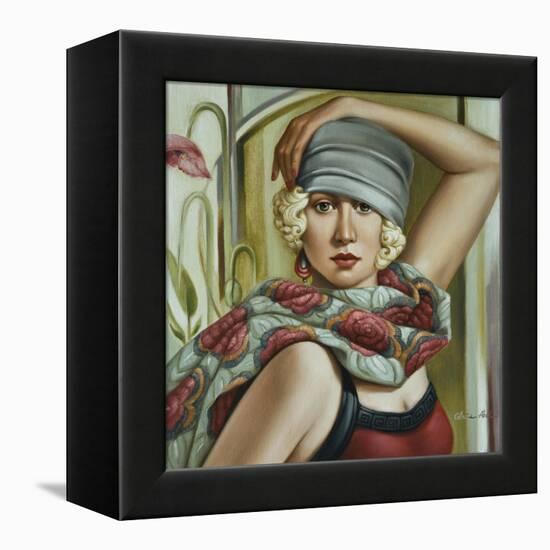 Grey Cloche-Catherine Abel-Framed Premier Image Canvas