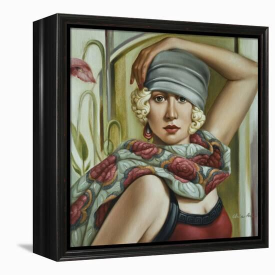 Grey Cloche-Catherine Abel-Framed Premier Image Canvas